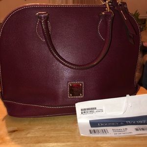 Cranberry Dooney & Bourke purse